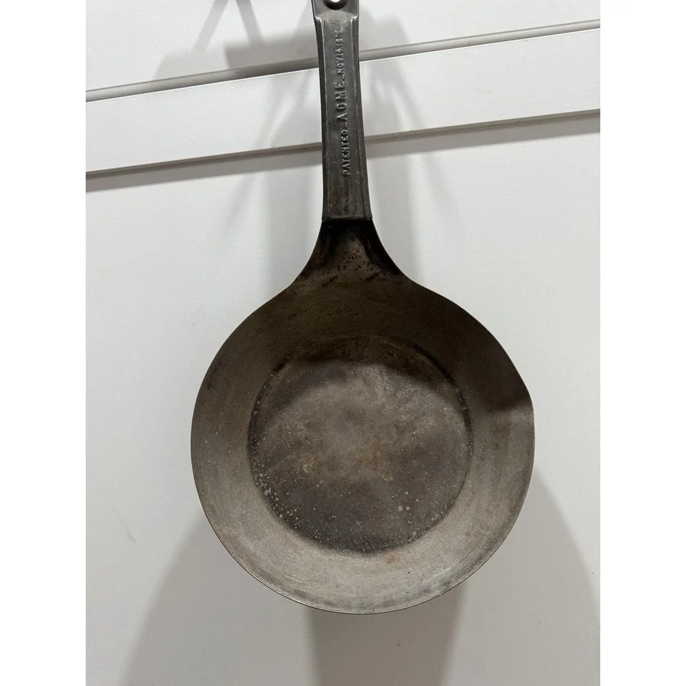 Lot Vintage Antique Camping Cowboy Skillets Frying Pans Ladle Spoon Primitive